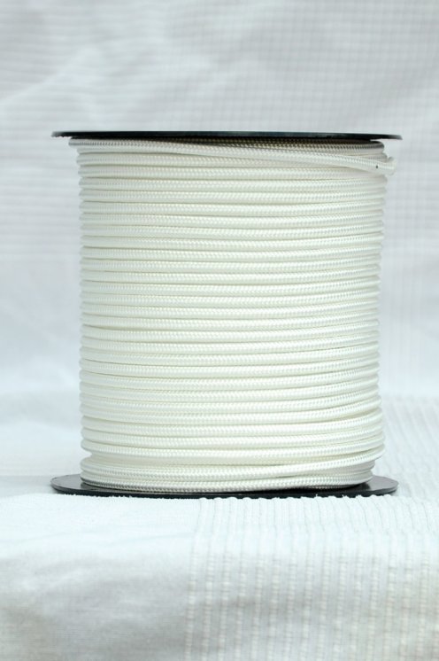 Corda prestirata djembè Ø5 mm écru - Corda per djembe tamburo