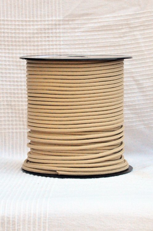 Corda prestirata djembè Ø5 mm beige - Corda para djembe tamburo