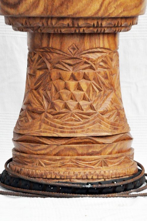 Fusto di djembe della Guinea in legno di balafon (gueni) - Djembe alta qualità