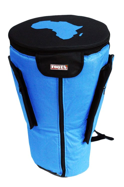 Borsa per djembe Roots Percussions qualità premium blu