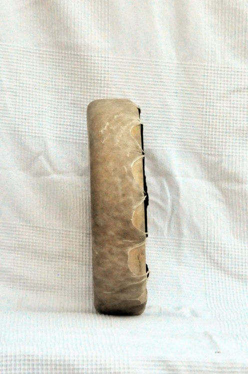 Tamburo rituale sciamanico (tamburo da sciamano) con pelle di capra