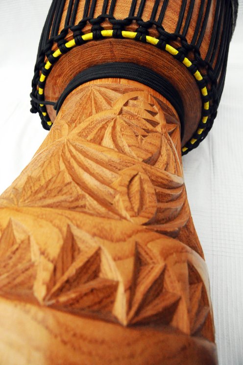 Fusto di djembè della Guinea - Tamburo djembe alta qualità