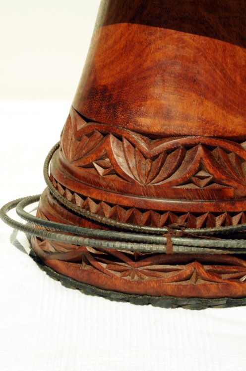 Fusto di djembe della Guinea in lenke - Djembe alta qualità