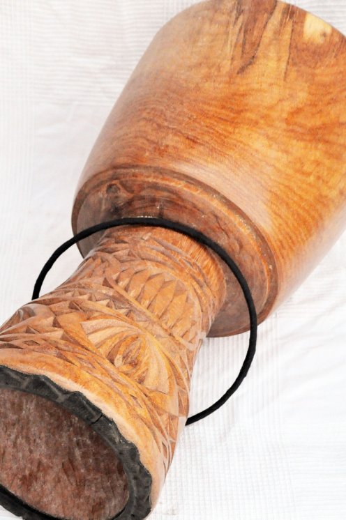 Fusto di djembe della Guinea qualità premium