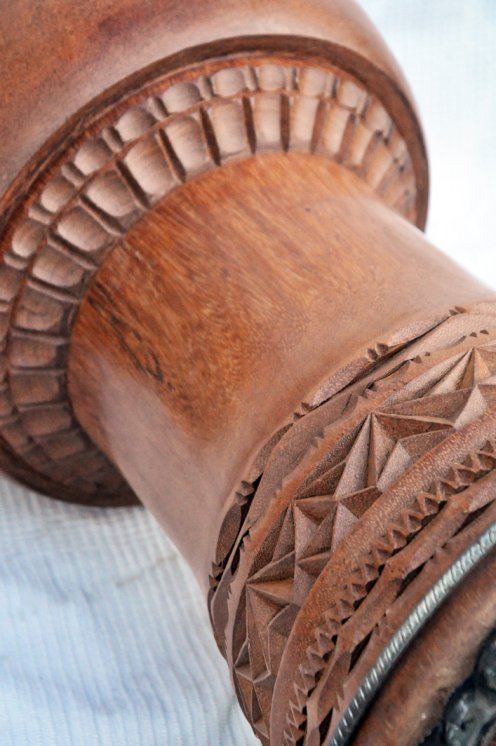 Fusto di djembe della Guinea in lenke - Djembe alta qualità
