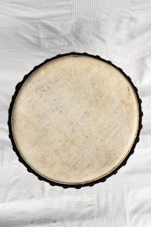 Djembè della Guinea con pelle di mucca - Tamburo djembe alta qualità pelle di manzo, pelle di toro, pelle di vitello