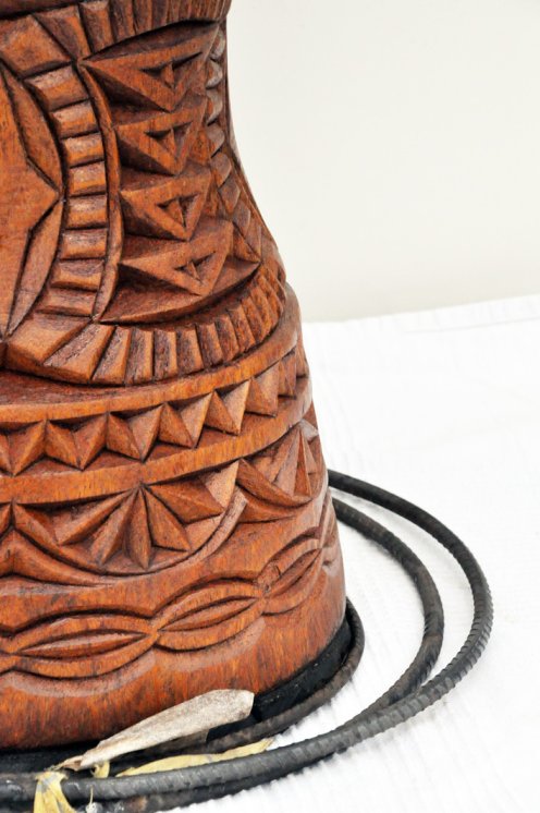 Fusto di Djembe della Guinea in dugura (dimba) - Djembe alta qualità