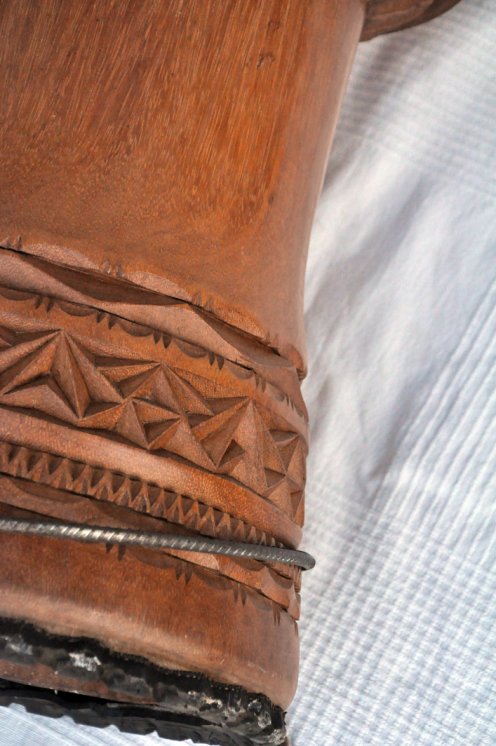 Fusto di djembe della Guinea in lenke - Djembe alta qualità