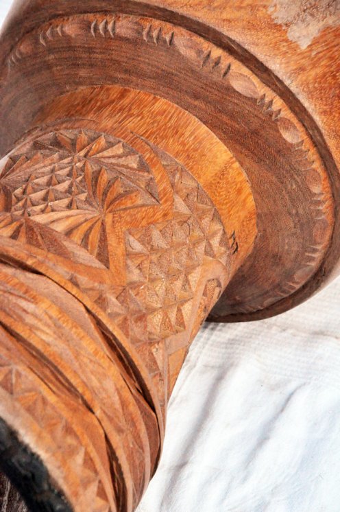 Fusto di djembe della Guinea in lenke - Djembe alta qualità