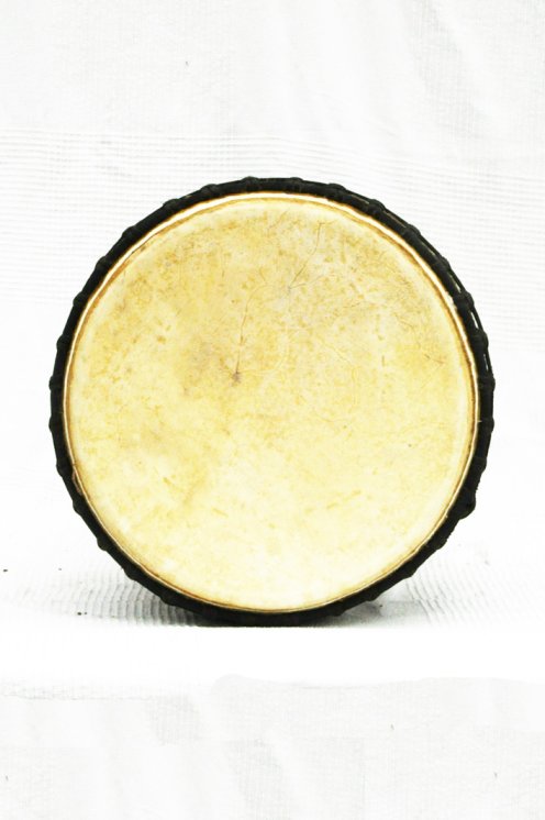 Djembè della Guinea con pelle di mucca - Tamburo djembe alta qualità pelle di manzo, pelle di toro, pelle di vitello