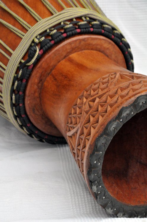 Djembe della Guinea in lenke - Djembe di alta qualità