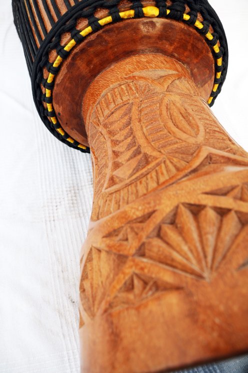 Djembe della Guinea Top - Grande tambor djembe professionale