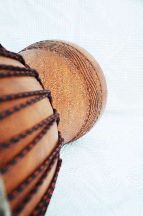 Djembe Premium del Mali - Grande djembe di alta qualità in lenke