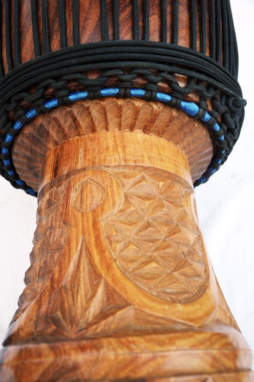 Djembe della Guinea Top - Grande tambor djembe professionale