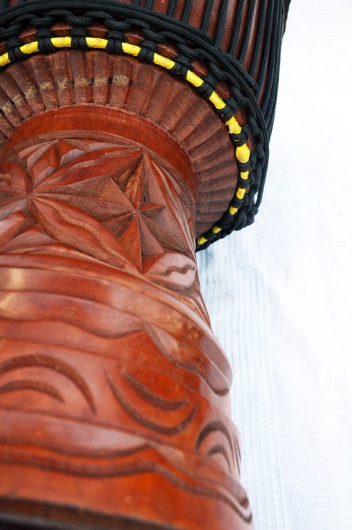 Djembe della Guinea Top - Grande tambor djembe professionale
