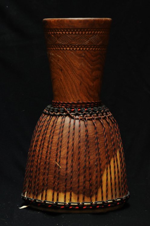 Fusto di djembe Mali Top in gueni in vendita (grande): comprare calice di djembè (djambè) malese in hare per montare (grande)