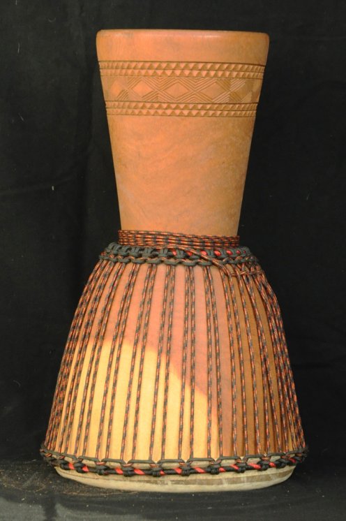 Fusto di djembe Mali Top in lenke in vendita (grande): comprare calice di djembè (djambè) malese in linke per montare (grande)