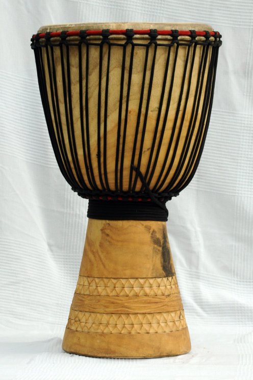 Djembe in vendita - Grande tamburo djembe del Mali in melina