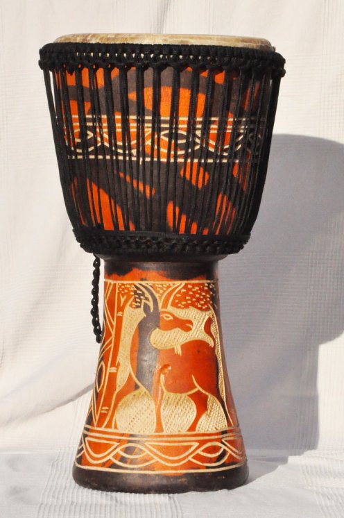 Djembe a prezzo basso in vendita - Grande djembe del Ghana