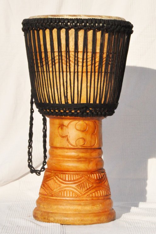 Djembe a prezzo basso in vendita - Grande djembe del Ghana