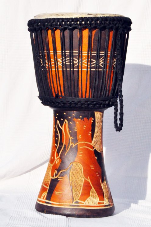 Djembe a prezzo basso in vendita - Grande djembe del Ghana