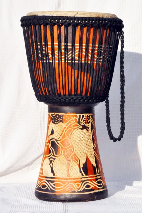 Djembe a prezzo basso in vendita - Grande djembe del Ghana