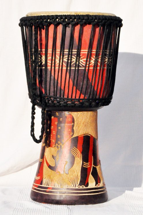 Djembe a prezzo basso in vendita - Grande djembe del Ghana