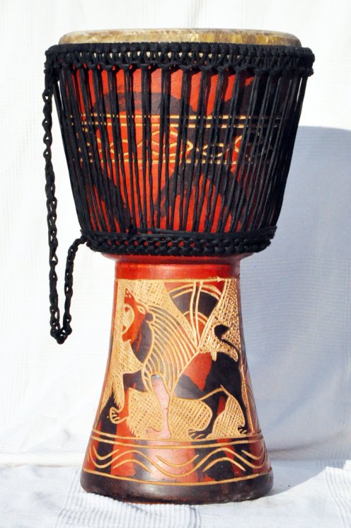 Djembe a prezzo basso in vendita - Grande djembe del Ghana