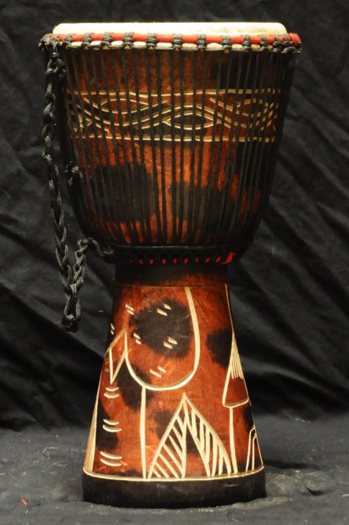 Piccolo djembe per bambino Ghana: djembe bambino ghanese