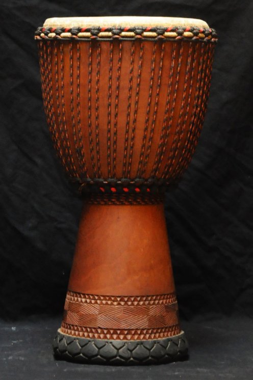 Grande djembe Guinea Top in lenke: djembè (djambè) guineano in linke