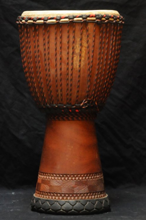 Grande djembe Guinea Top in lenke: djembè (djambè) guineano in linke