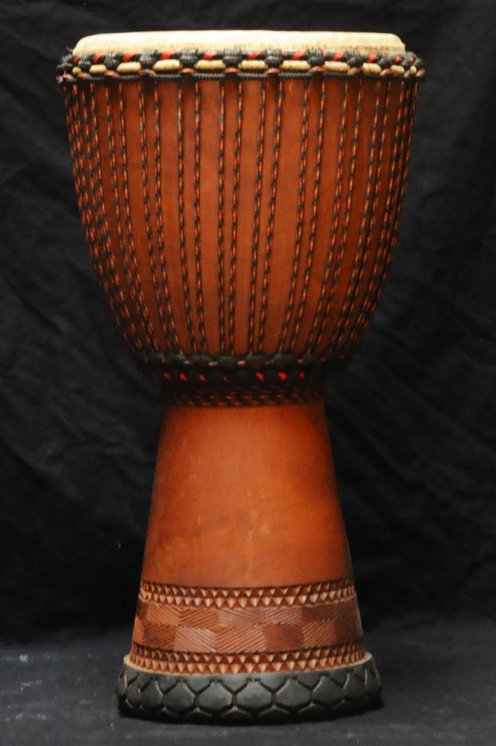 Grande djembe Guinea Top in lenke: djembè (djambè) guineano in linke