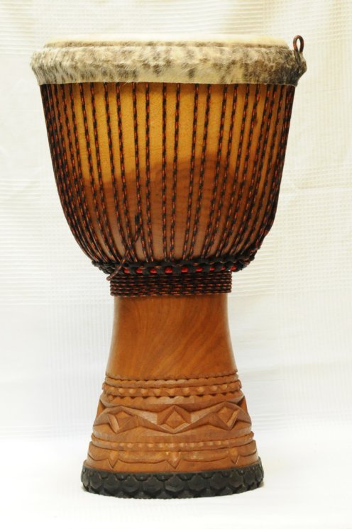 Grande djembe Guinea Top in gueni: djembè (djambè) guineano in hare