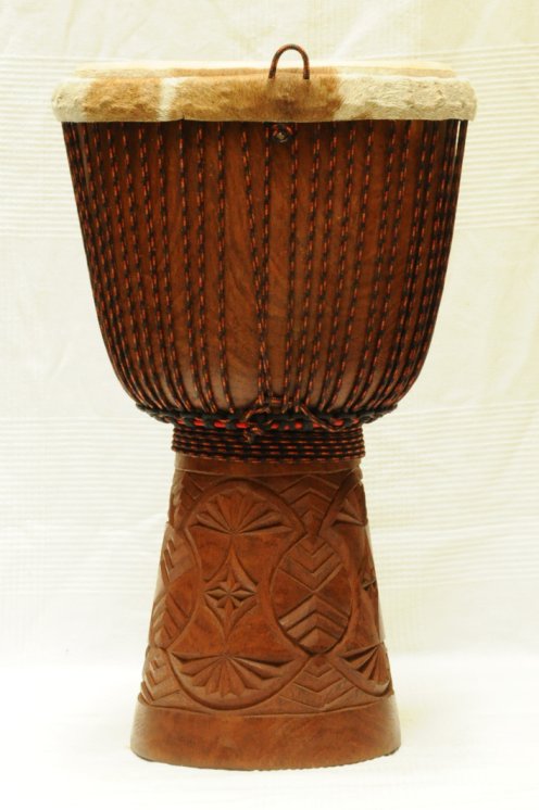 Grande djembe Guinea Top in gueni: djembè (djambè) guineano in hare