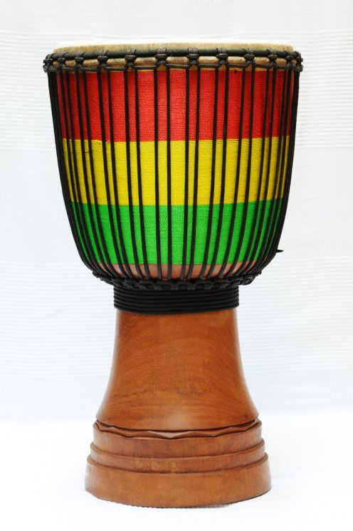 Grande djembe Guinea Top linke: comprare djembe guineano (lenke)