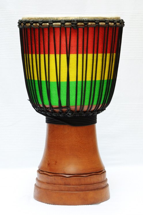 Grande djembe Guinea Top linke: comprare djembe guineano (lenke)