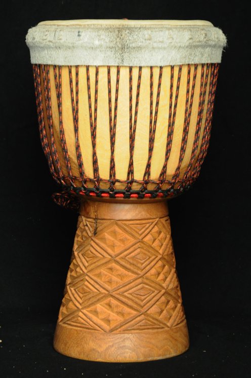 Djembe Guinea in dugura in vendita (grande): comprare un djembè (djambè) guineano in dimba (grande)
