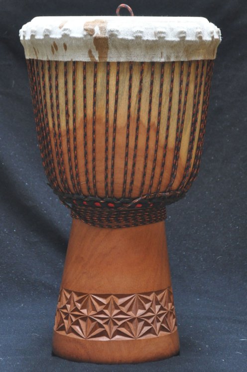 Djembe Guinea in lenke in vendita (grande): comprare un djembè (djambè) guineano in linke (grande)