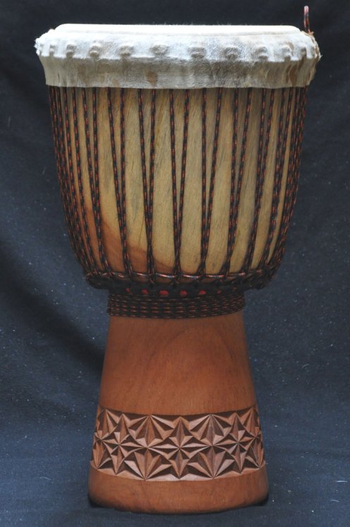 Djembe Guinea in lenke in vendita (grande): comprare un djembè (djambè) guineano in linke (grande)
