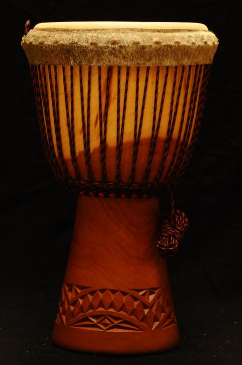 Djembe Guinea in lenke in vendita (grande): comprare un djembè (djambè) guineano in linke (grande)