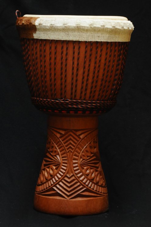 Djembe Guinea in lenke in vendita (grande): comprare un djembè (djambè) guineano in linke (grande)