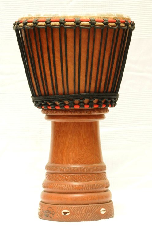 Grande djembe Mali Top in lenke: djembè (djambè) malese in linke