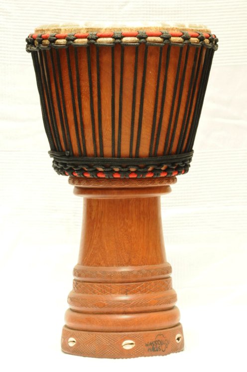 Grande djembe Mali Top in lenke: djembè (djambè) malese in linke