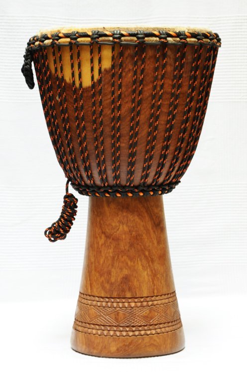 Djembe professionale con pelle di mucca in vendita - Grande djembe del Mali in dimba