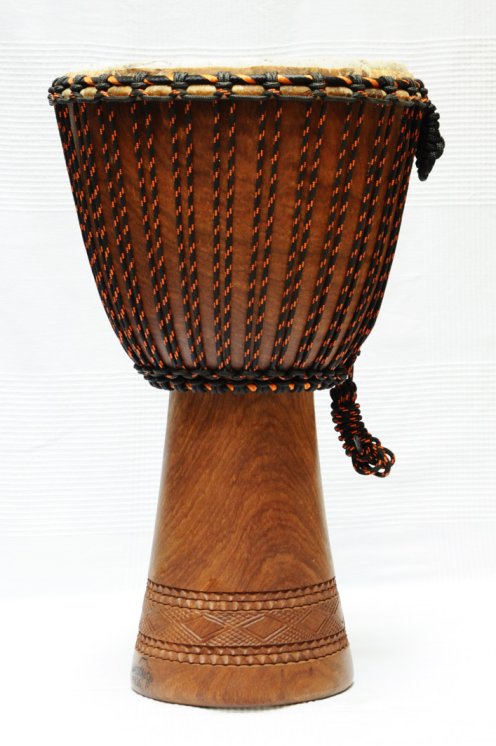Djembe professionale con pelle di mucca in vendita - Grande djembe del Mali in dimba