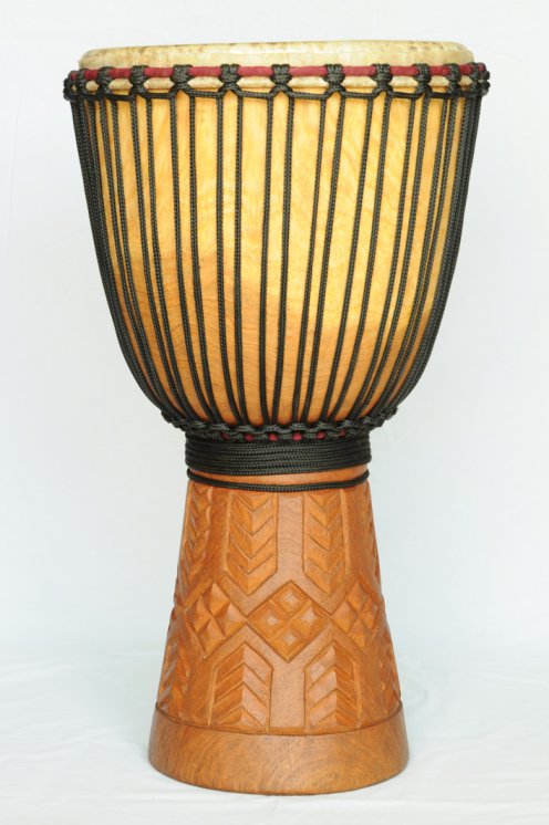 Djembe in vendita - Grande tamburo djembe del Mali in dimba