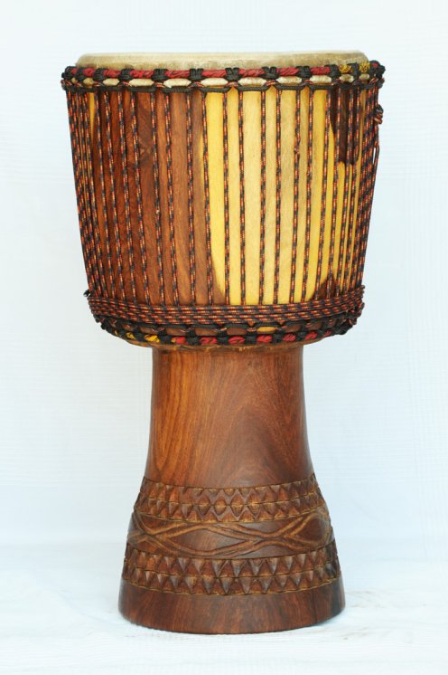 Djembe professionale in vendita - Grande tamburo djembe del Mali in rosewood