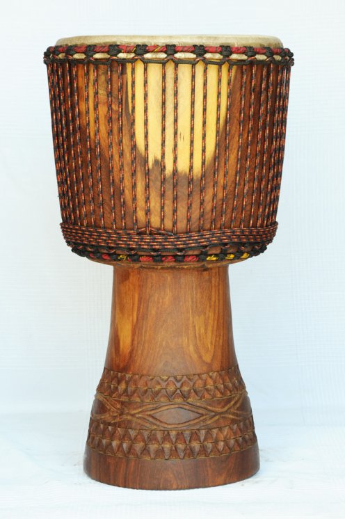 Djembe professionale in vendita - Grande tamburo djembe del Mali in rosewood