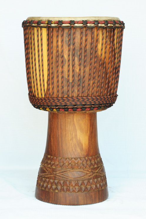Djembe professionale in vendita - Grande tamburo djembe del Mali in rosewood