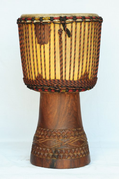 Djembe professionale in vendita - Grande tamburo djembe del Mali in rosewood